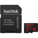 SanDisk 128GB microSDXC UHS-I R80MB/s Ultra + SD