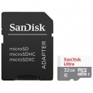 SanDisk 32GB microSDHC C10 UHS-I R48MB/s Ultra + SD