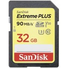 SanDisk 32GB SDHC V30 UHS-I U3 4K Extreme Plus