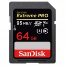 SanDisk 64GB SDXC V30 UHS-I U3 4K Extreme Pro